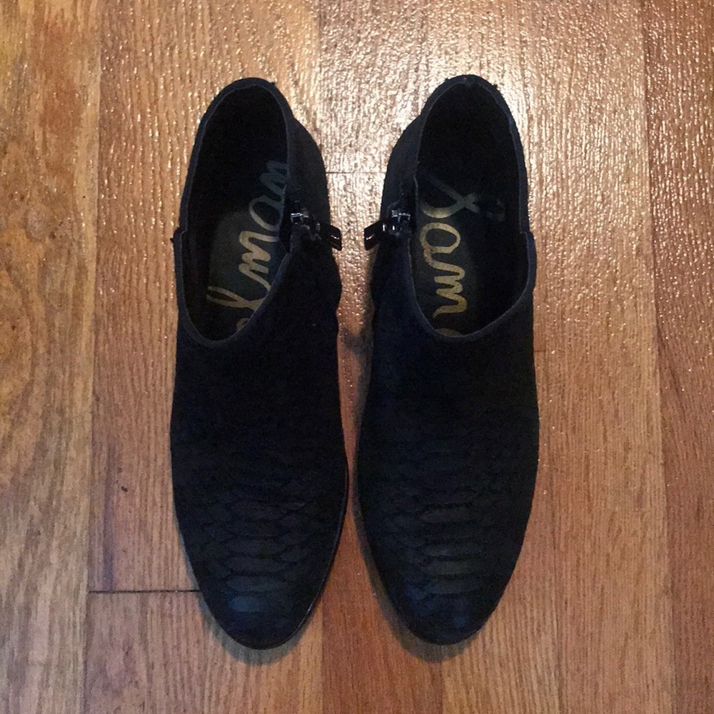 Black booties